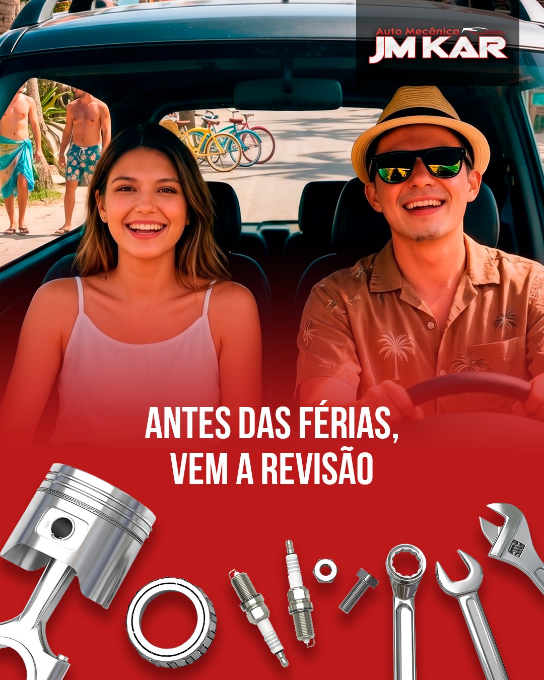 ANTES DAS FÉRIAS, VEM A REVISÃO ✅

Antes de cair na estrada com a família, dá aquela atenção especial pro seu carro.

👉 Cuidado simples que evita sustos e garante viagem tranquila.

📱 Agende sua revisão pelo WhatsApp:
(14) 99841-5306

#RevisãoDeFérias #ViagemSegura #JMKar #ManutençãoPreventiva #FériasComSegurança