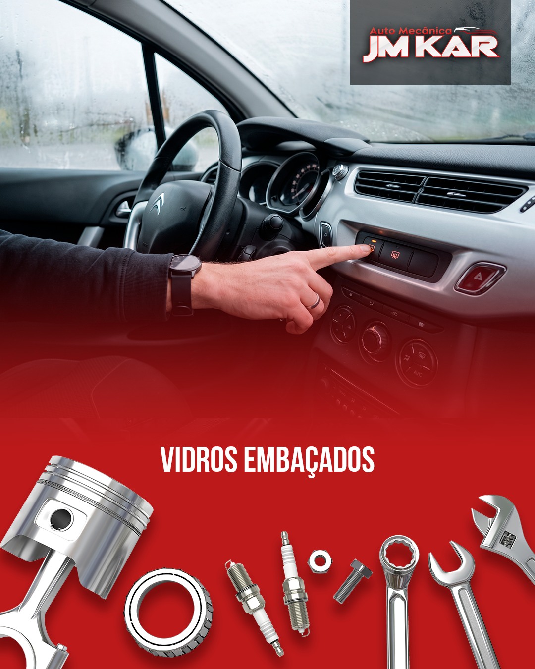 VIDROS EMBAÇADOS

🌫 No inverno, vidros embaçados atrapalham a visão.

👉 Use o ar-condicionado no modo desembaçador para maior segurança.

💬 Salve esta dica simples e compartilhe com quem dirige todo dia.

📱 Agende sua revisão pelo WhatsApp:
(14) 99841-5306

#DicasDeInverno #JMKar #CarroSeguro #OficinaDeConfiança #SegurançaNoTrânsito
