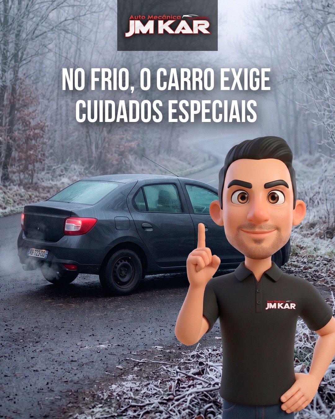 ❄ NO FRIO, O CARRO EXIGE CUIDADOS ESPECIAIS.

Na JM Kar, a prevenção é o melhor caminho para evitar surpresas na partida, pane elétrica ou falhas no sistema de aquecimento.

👉 Revisão antes do inverno é segurança para você e sua família.

💬 Curta se você também acredita que prevenir no frio é cuidar de quem você ama.

📱 Agende sua revisão pelo WhatsApp:
(14) 99841-5306

#PrevençãoNoInverno #JMKar #CarroSeguro #CuidadosNoFrio #OficinaDeConfiança
