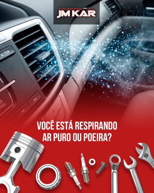 O ar-condicionado do seu carro está demorando para gelar ou soltando um cheiro estranho? ❄🤧

Isso não é apenas um problema de conforto, é uma questão de saúde. O filtro de cabine sujo acumula fungos, bactérias e ácaros, transformando o interior do seu veículo em um verdadeiro vilão para problemas respiratórios, especialmente para as crianças.

Na JM Kar, realizamos a higienização completa do sistema e a substituição do filtro de cabine. Devolvemos a eficiência do seu ar-condicionado para que a sua família respire apenas ar puro, limpo e gelado!

👉 Proteja a saúde de quem viaja com você.

📱 Agende a higienização do seu ar-condicionado pelo WhatsApp:
(14) 99841-5306

#ArCondicionadoAutomotivo #FiltroDeCabine #HigienizacaoAutomotiva #SaudeRespiratoria #JMKar #MecanicaBotucatu